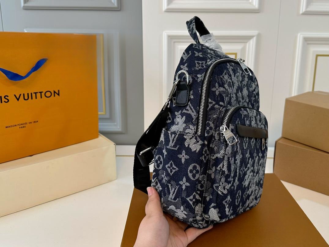 【LOUIS VUITTON 公式旗艦店】ルイヴィトン  リュックサック当日出荷 好評に付き再入荷！23*31CM  1240722