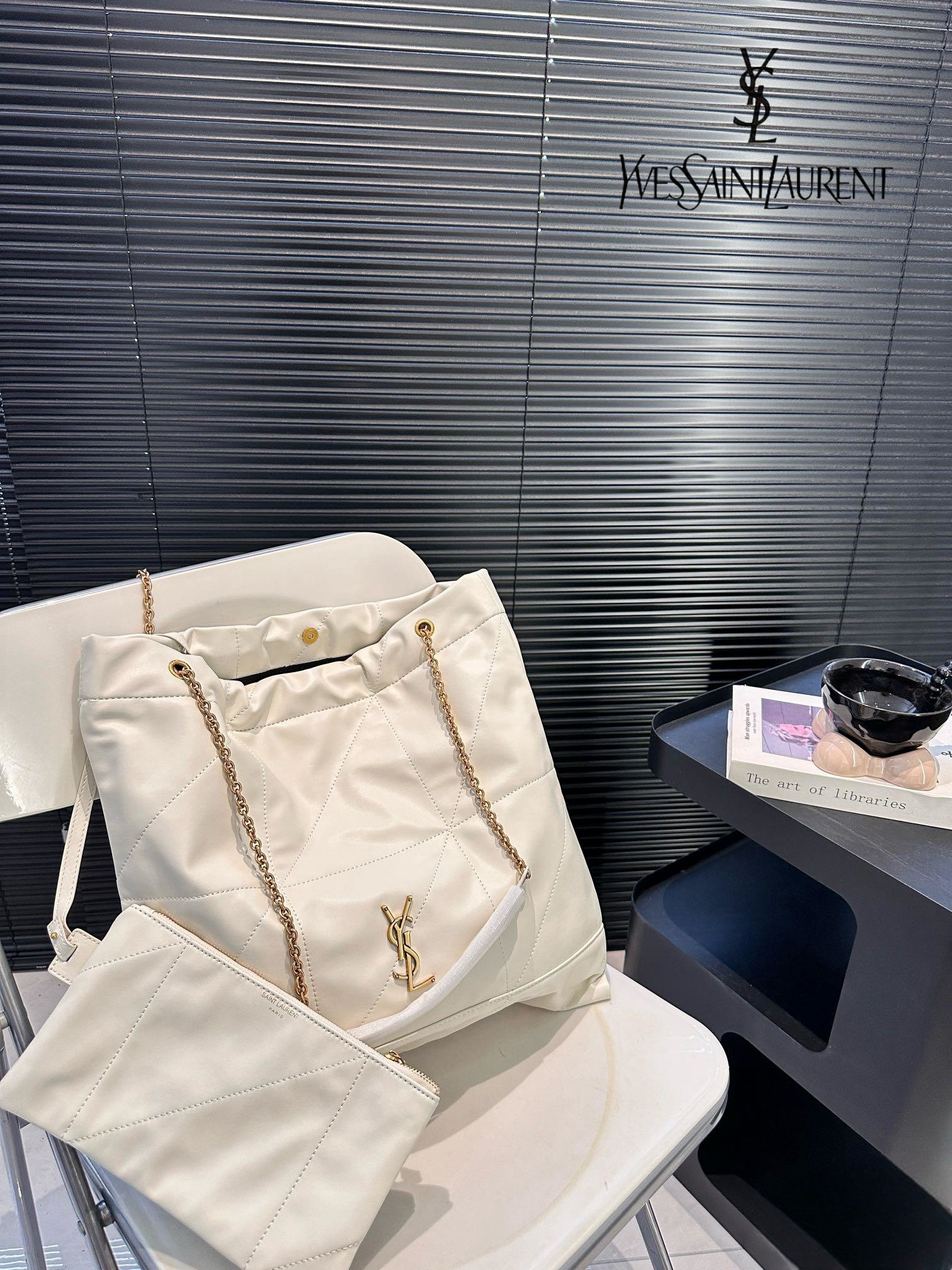 【YSL SAINT LAURENT 公式旗艦店】サンローラン   ハンドバッグ 当日出荷 好評に付き再入荷！38*39CM 240722