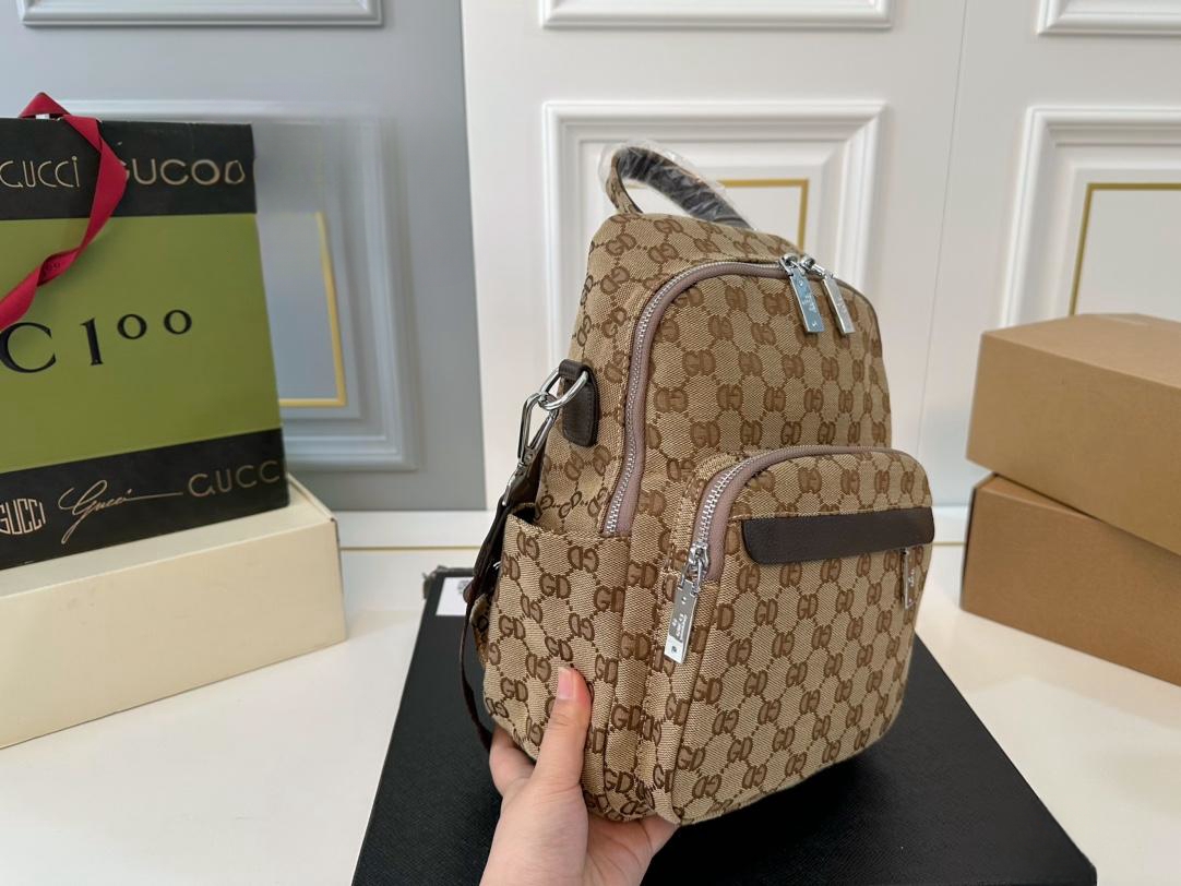 【GUCCI 公式旗艦店】グッチ リュックサック 当日出荷 好評に付き再入荷！22*30CM  240724
