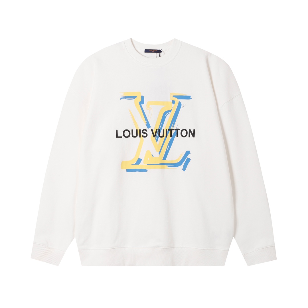 【LOUIS VUITTON  公式旗艦店】ルイヴィトン 丸首の衛衣 スウェット ご好評に付き再入荷 240808