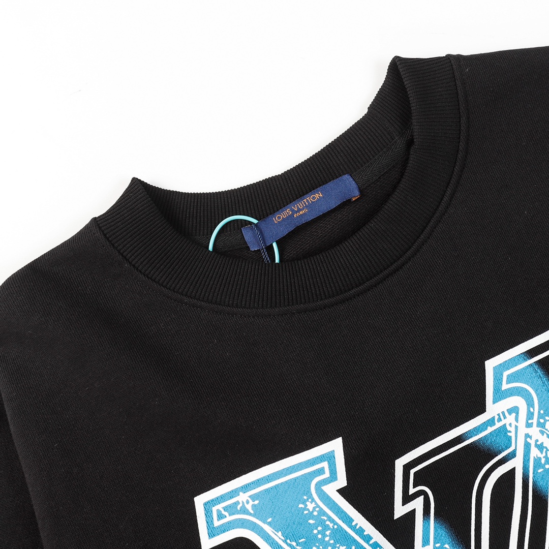 【LOUIS VUITTON  公式旗艦店】ルイヴィトン 丸首の衛衣 スウェット ご好評に付き再入荷 240808
