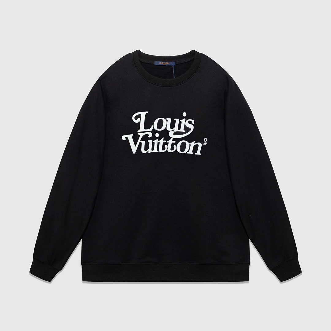 【LOUIS VUITTON  公式旗艦店】ルイヴィトン 丸首の衛衣 スウェット ご好評に付き再入荷 240808