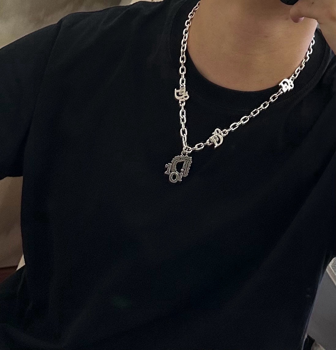 【DIOR】ネックレス、新しいネックレス万能シンプルファッションオーナメント240812