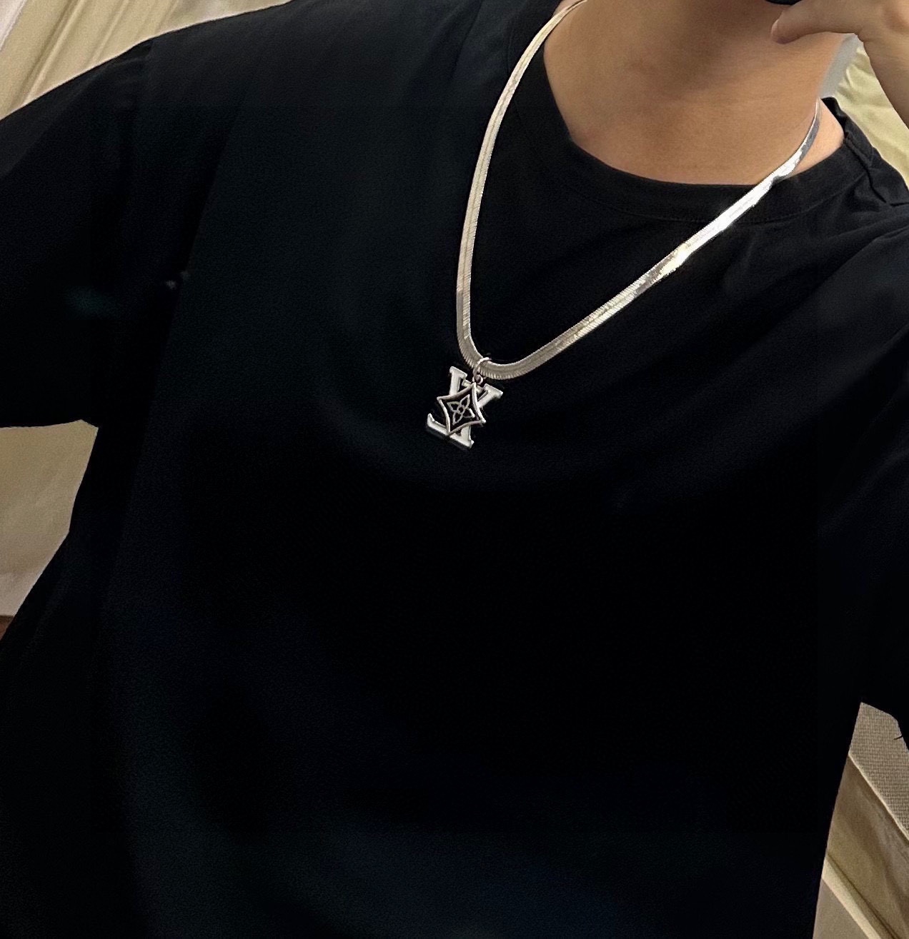 【LOUIS VUITTON】ネックレス、新しいネックレス万能シンプルファッションオーナメント 240813