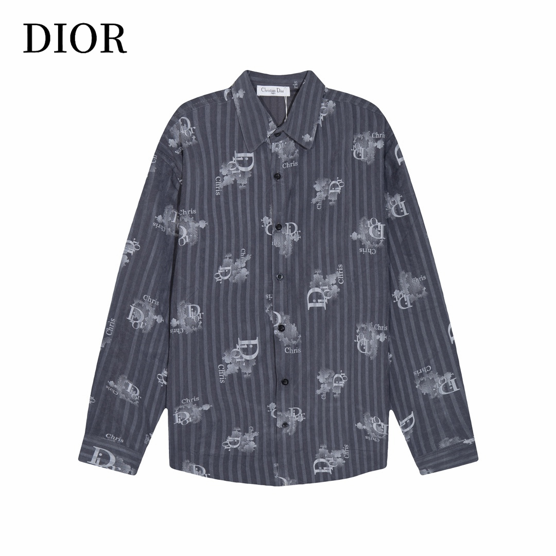 【DIOR  公式旗艦店】ディオール  シャツ  ご好評に付き再入荷 240816