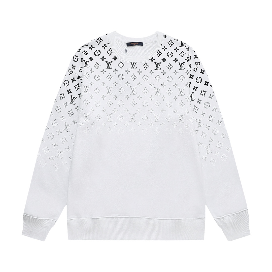 【LOUIS VUITTON 公式旗艦店】ルイヴィトン 丸首の衛衣 スウェットご好評に付き再入荷 240817