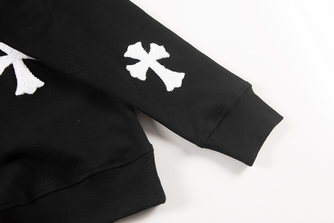 【CHROME HEARTS 公式旗艦店】クロムハーツ  丸首の衛衣  スウェットご好評に付き再入荷 240817