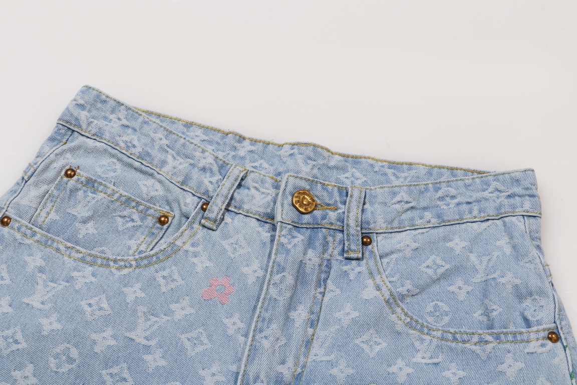 【LOUIS VUITTON  公式旗艦店】ルイヴィトン  ジーパン  ご好評に付き再入荷  240830