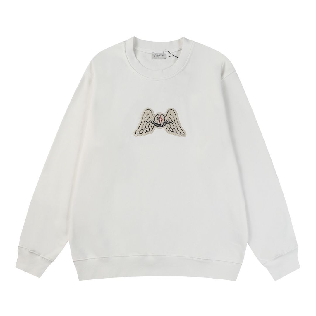 【MONCLER 公式旗艦店】モンクレール  丸首の衛衣 スウェットご好評に付き再入荷 240902