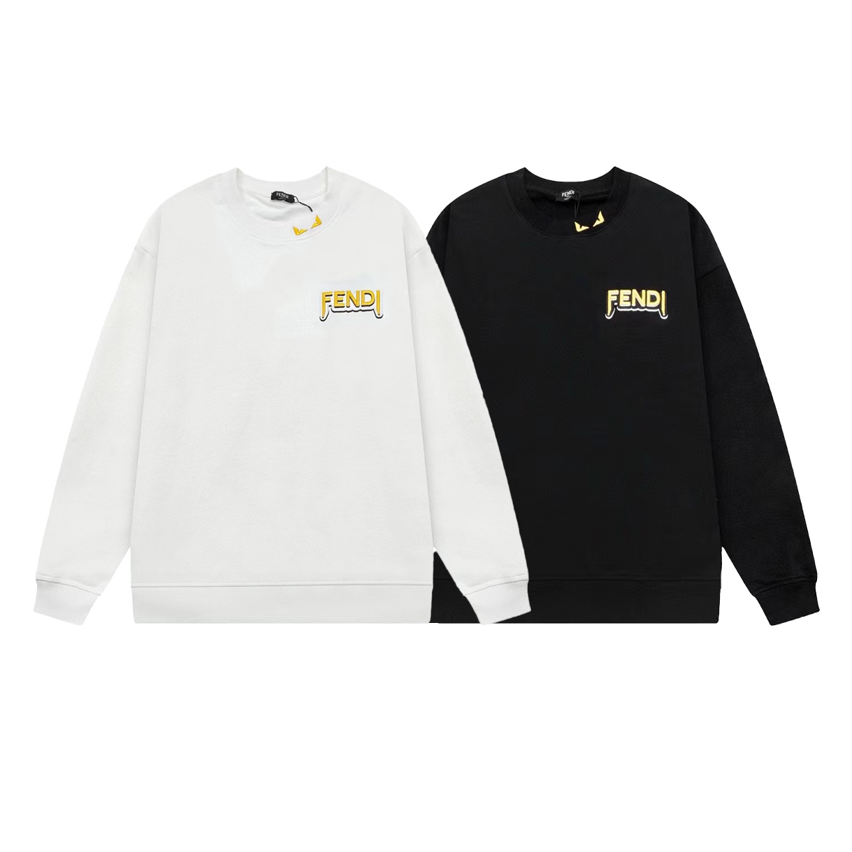 【FENDI  公式旗艦店】フェンディ  丸首の衛衣 スウェット ご好評に付き再入荷240829