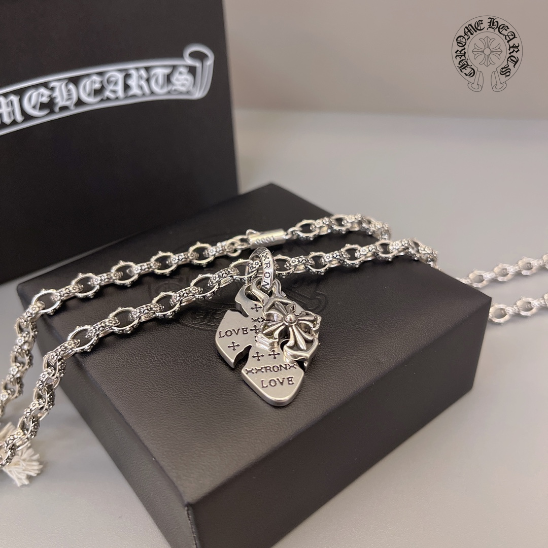 【CHROME HEARTS】ネックレス、新しいネックレス万能シンプルファッションオーナメント  241014