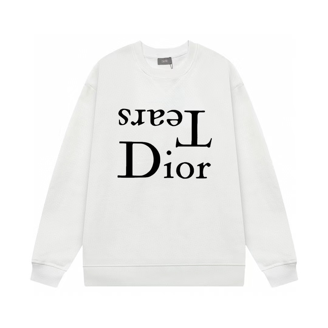 [Copy]【DIOR 公式旗艦店】ディオール  丸首の衛衣 スウェットご好評に付き再入荷 241025