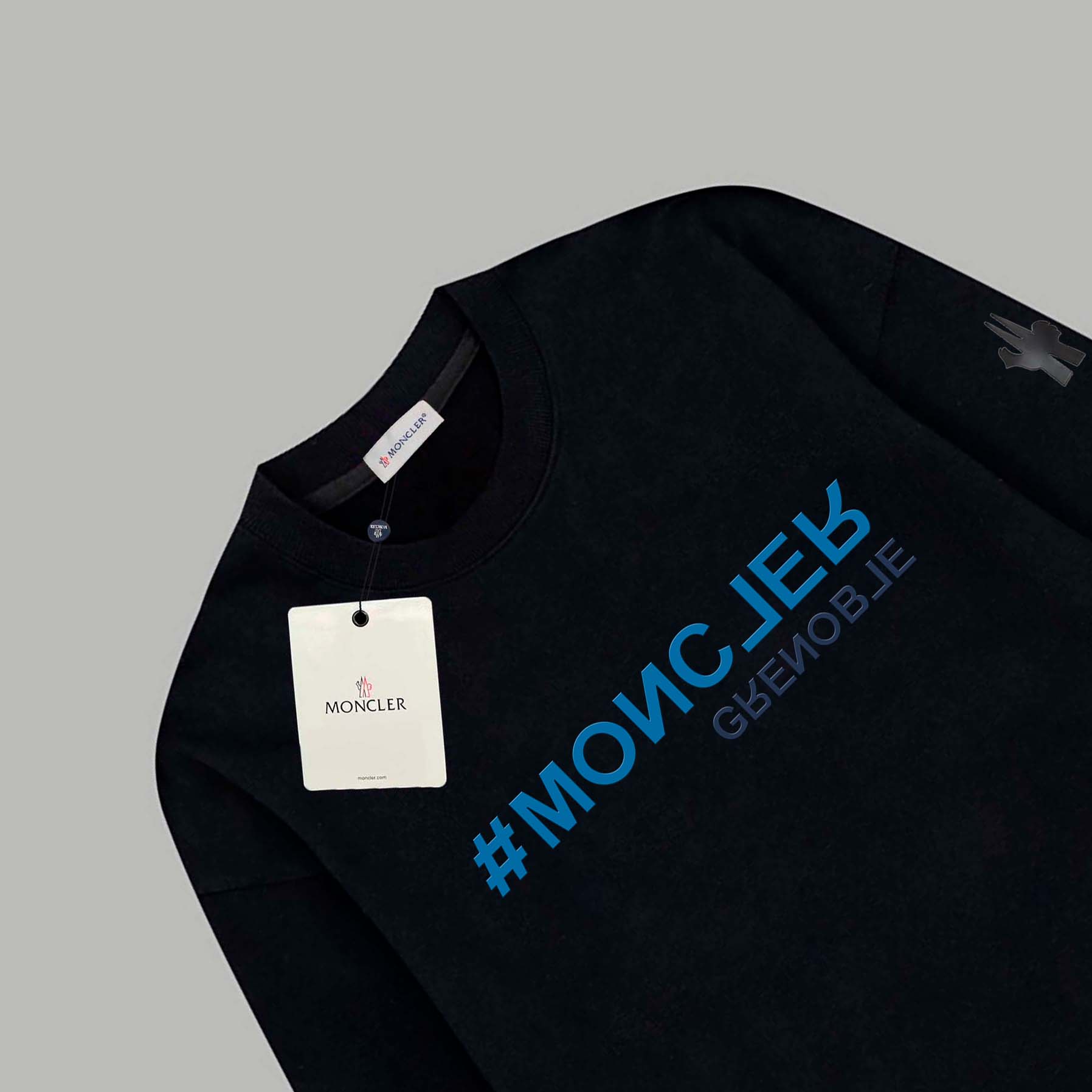 【MONCLER 公式旗艦店】モンクレール  丸首の衛衣 スウェットご好評に付き再入荷 241025