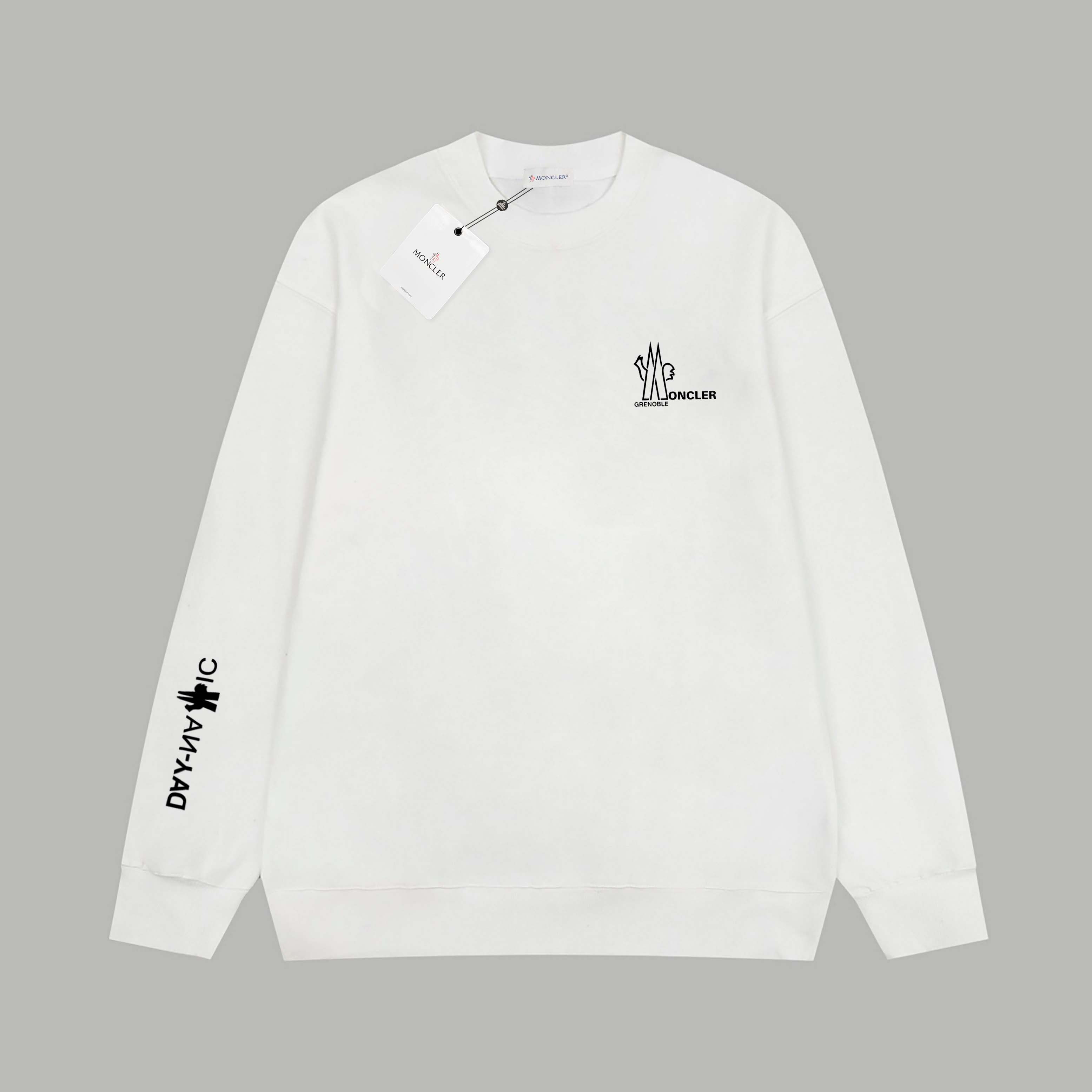 【MONCLER 公式旗艦店】モンクレール  丸首の衛衣 スウェットご好評に付き再入荷 241025