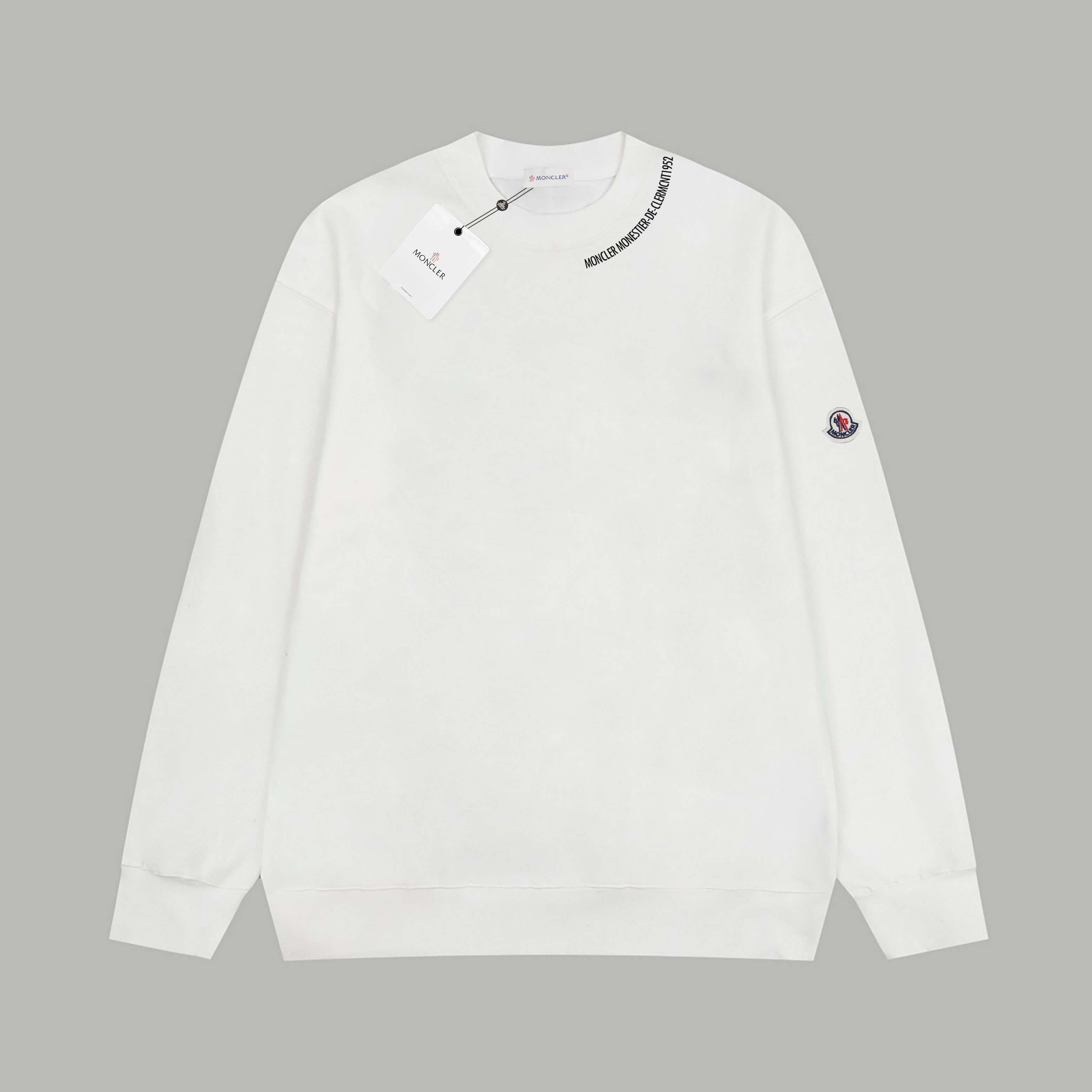 【MONCLER 公式旗艦店】モンクレール  丸首の衛衣 スウェットご好評に付き再入荷 241025