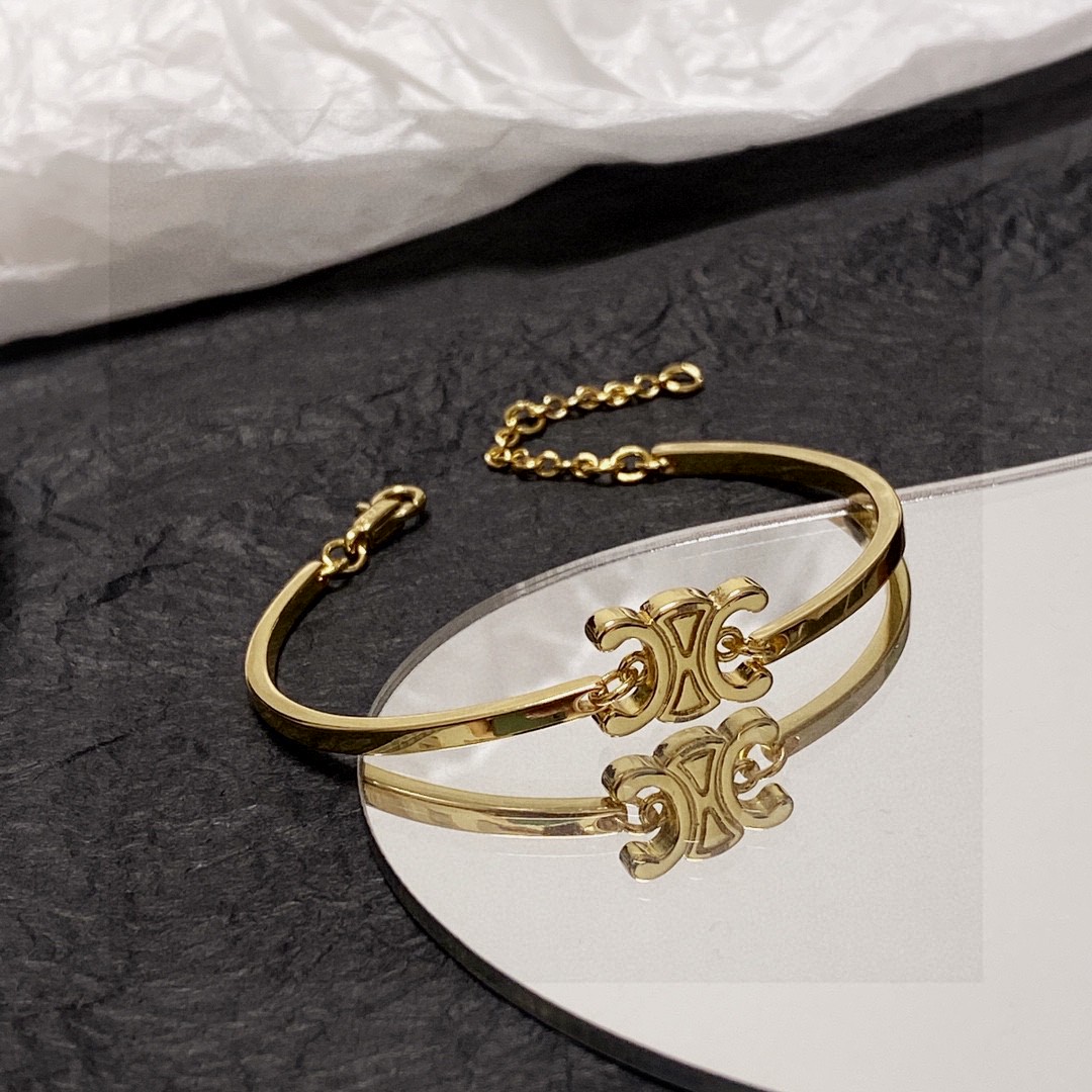 【CELINE】ブレスレット、ファッションシンプルなスタイル