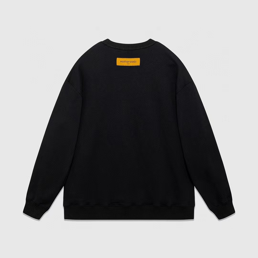 【LOUIS VUITTON  公式旗艦店】ルイヴィトン  丸首の衛衣 スウェットご好評に付き再入荷！