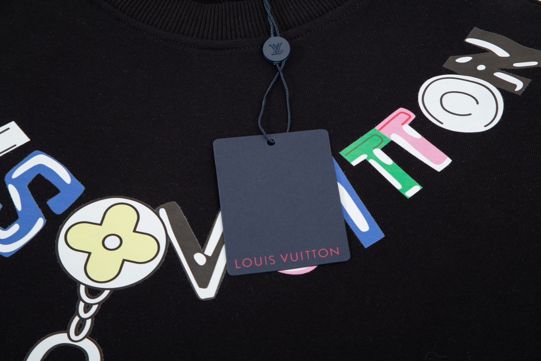 【LOUIS VUITTON  公式旗艦店】ルイヴィトン  丸首の衛衣 スウェットご好評に付き再入荷！