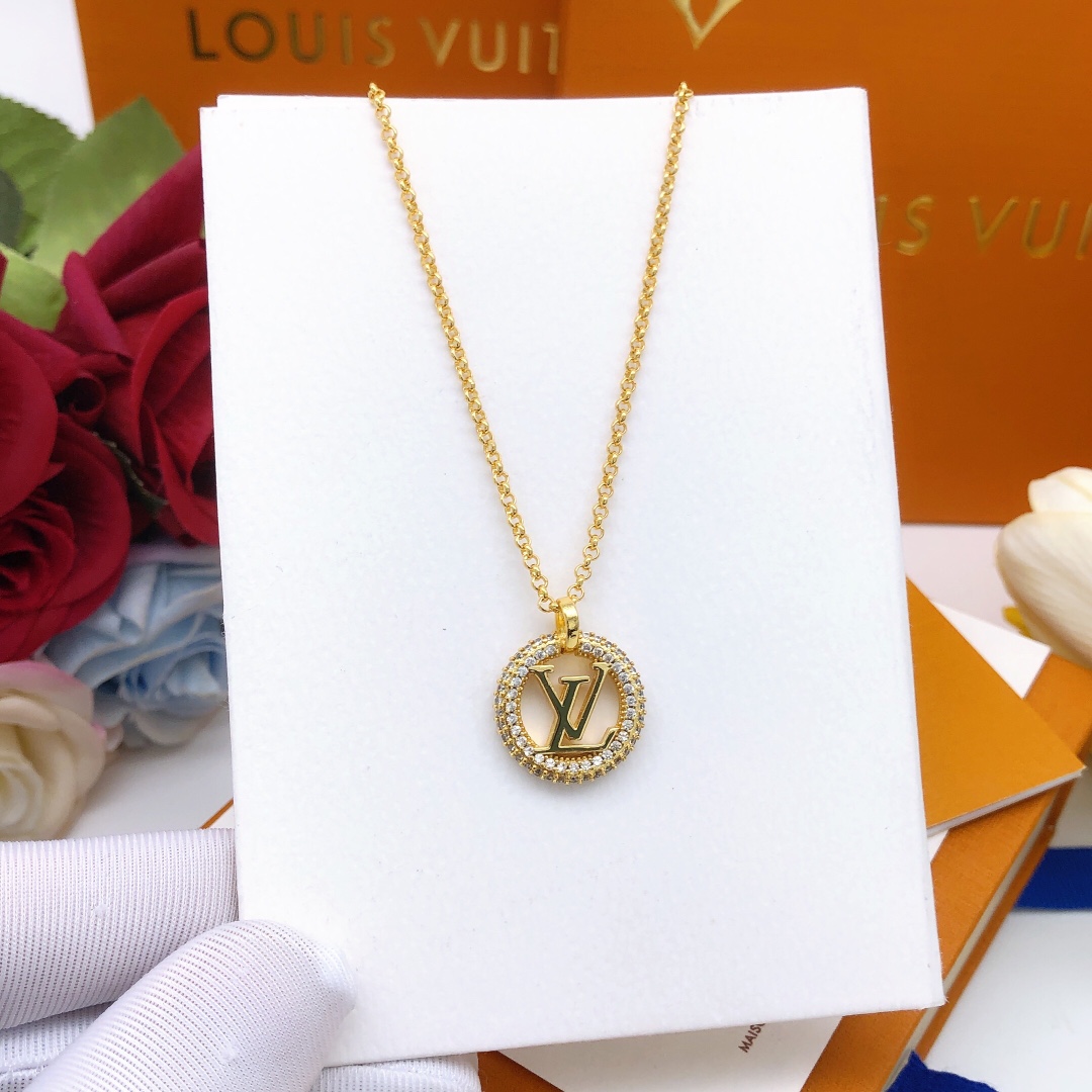 【LOUIS VUITTON】ネックレス、新しいネックレス万能シンプルファッションオーナメント