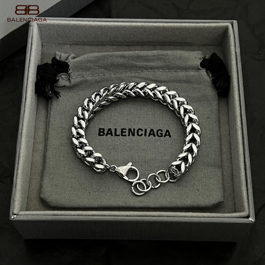 【BALENCIAGA】ブレスレット、ファッションシンプルなスタイル