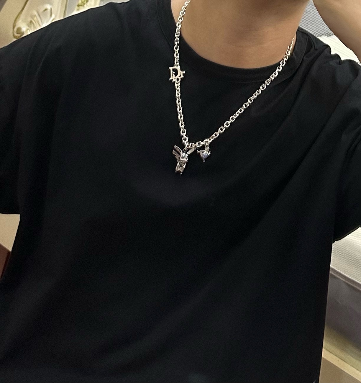 【DIOR】ネックレス、新しいネックレス万能シンプルファッションオーナメント 240730