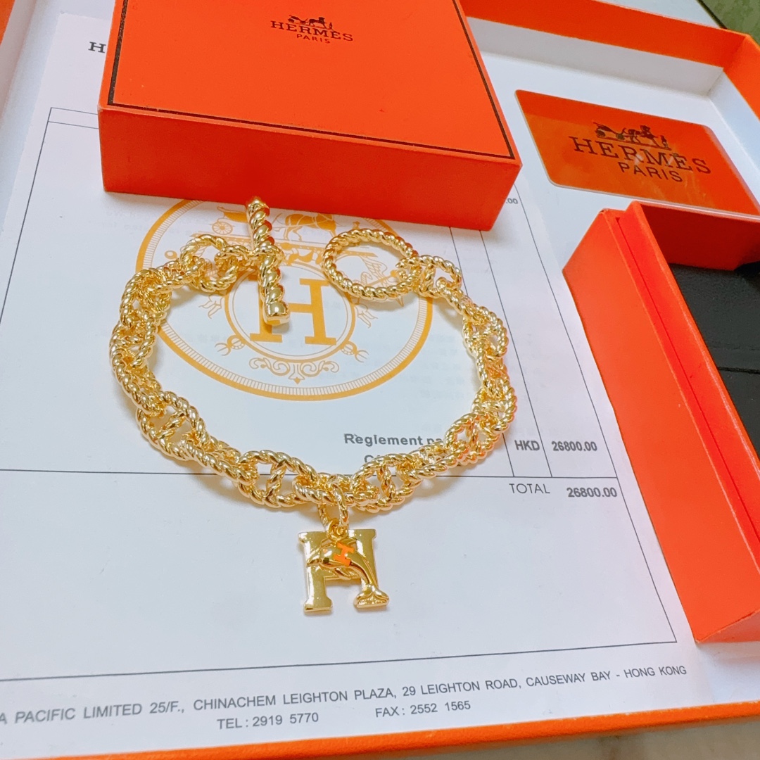 【HERMES】ブレスレット、ファッションシンプルなスタイル  240730