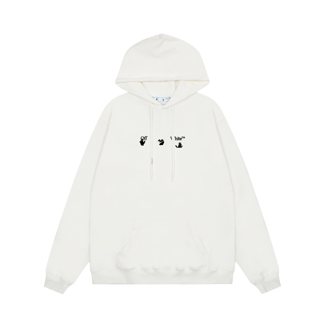 【OFF-WHITE  公式旗艦店】オフホワイトパーカースウェットご好評に付き再入荷 240806