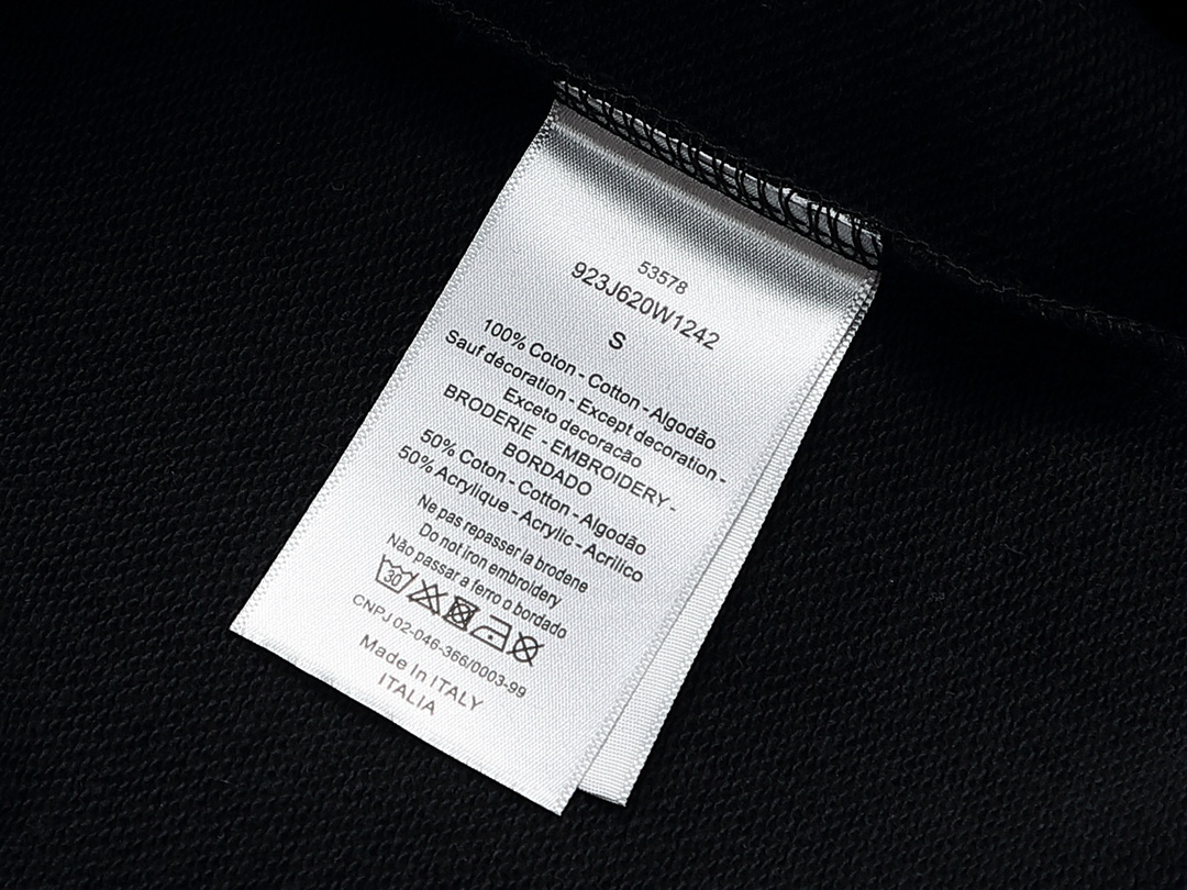 【DIOR  公式旗艦店】ディオール  丸首の衛衣 ご好評に付き再入荷 240809