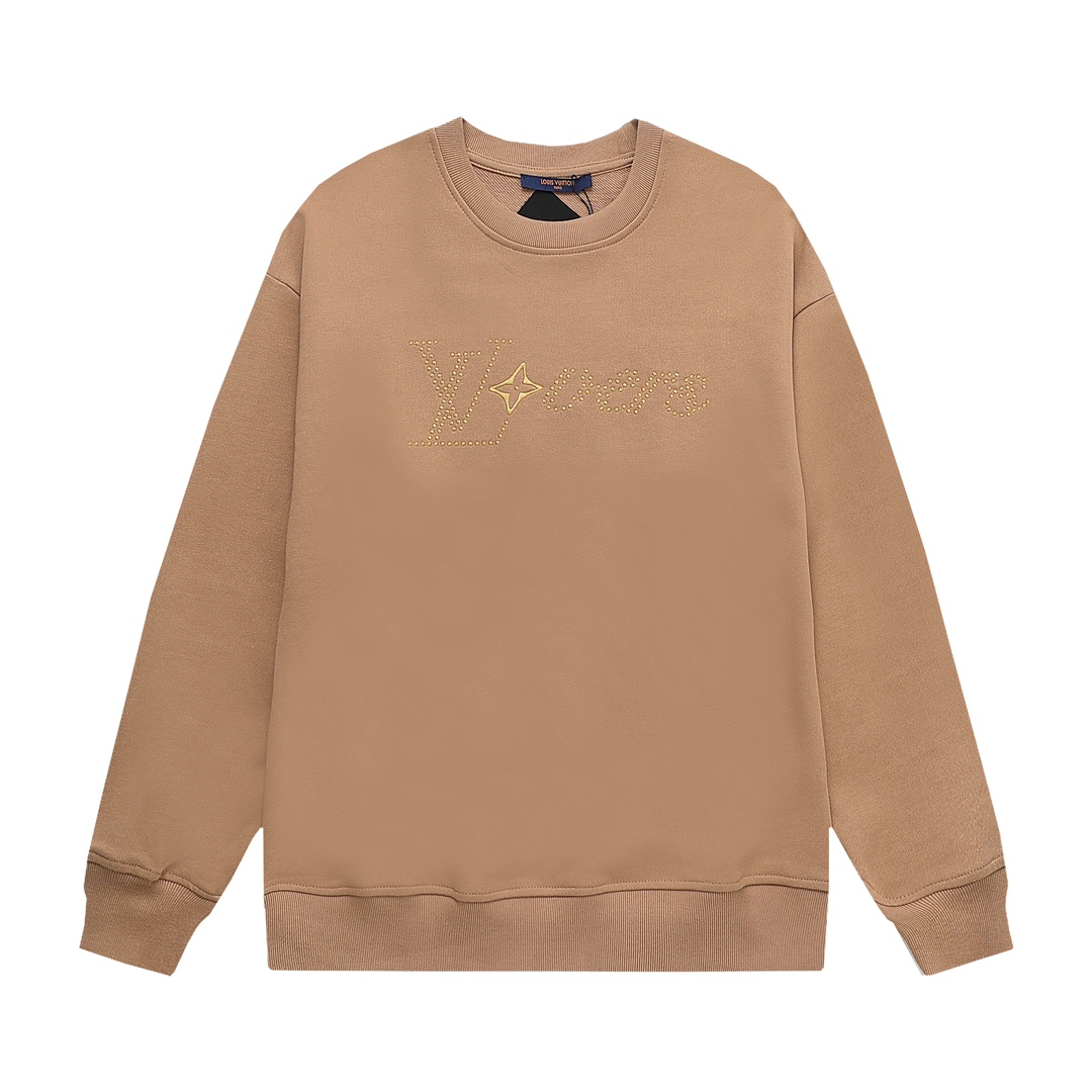 【LOUIS VUITTON  公式旗艦店】ルイヴィトン 丸首の衛衣 スウェット ご好評に付き再入荷 240811