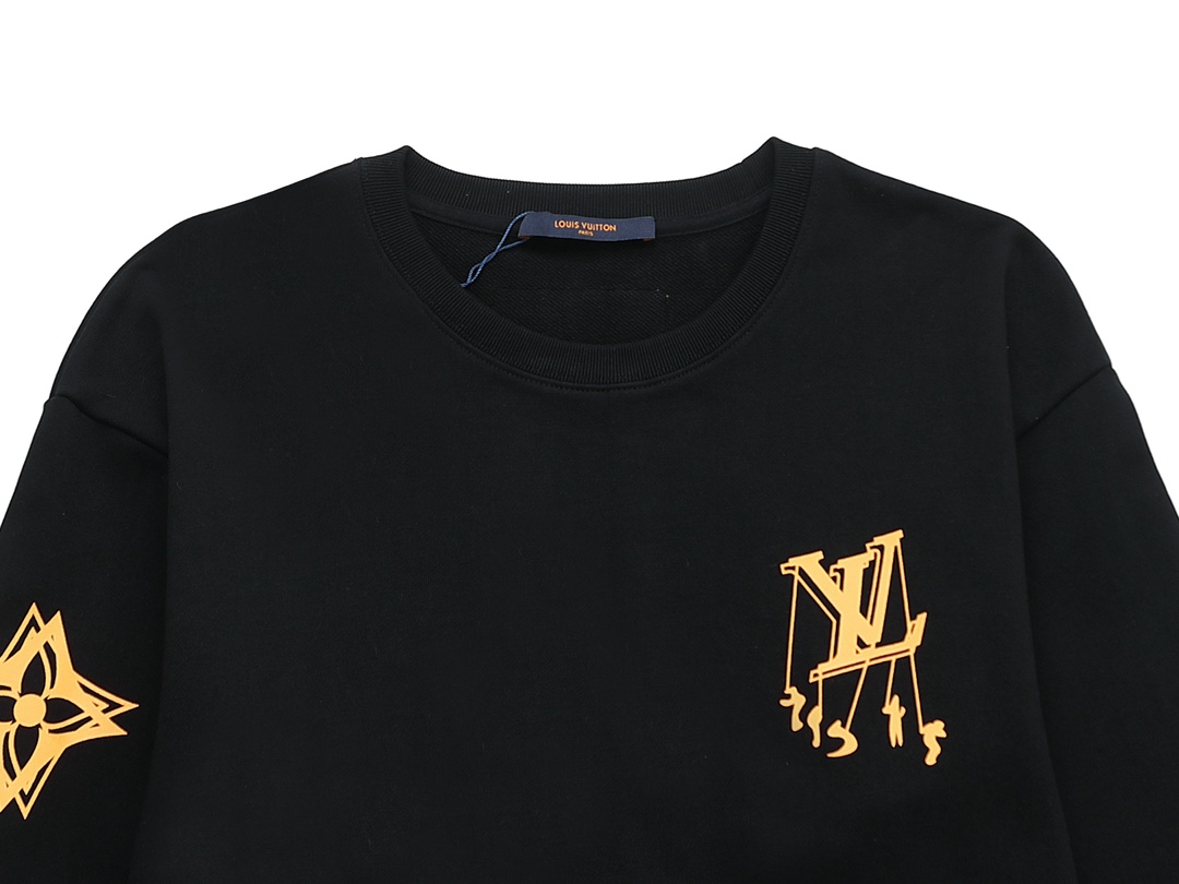 【LOUIS VUITTON  公式旗艦店】ルイヴィトン 丸首の衛衣 スウェット ご好評に付き再入荷 240811