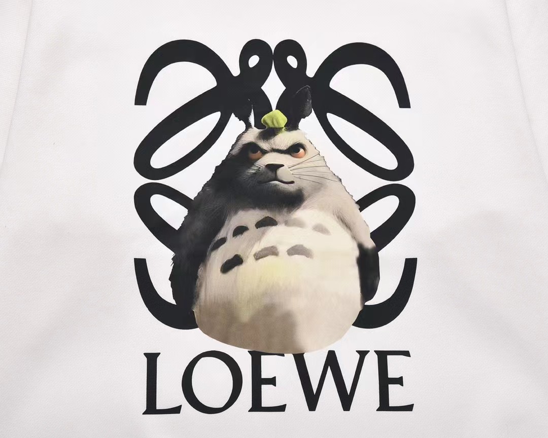 【LOEWE 公式旗艦店】ロエベ  丸首の衛衣  スウェットご好評に付き再入荷 240817