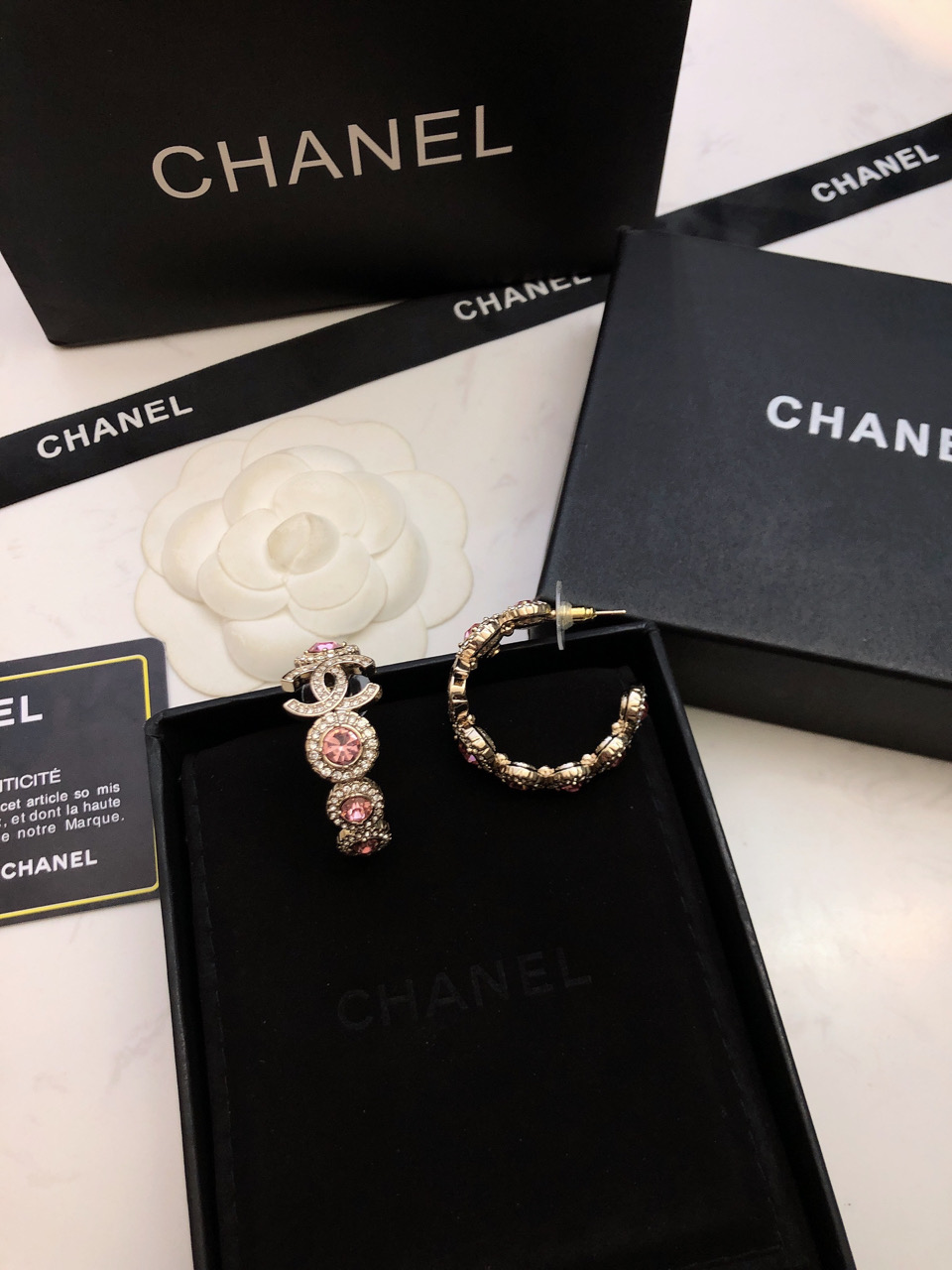 【CHANEL】 シャネル   ファッションスタイルのイヤリング