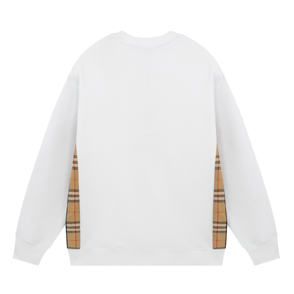 【BURBERRY 公式旗艦店】バーバリー  丸首の衛衣 スウェット ご好評に付き再入荷！