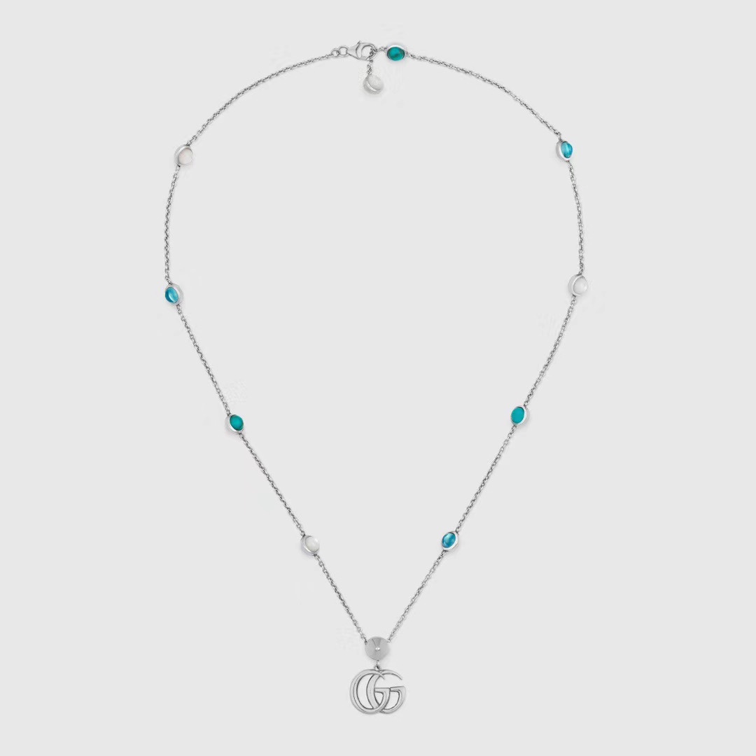 【GUCCI】ネックレス、新しいネックレス万能シンプルファッションオーナメント