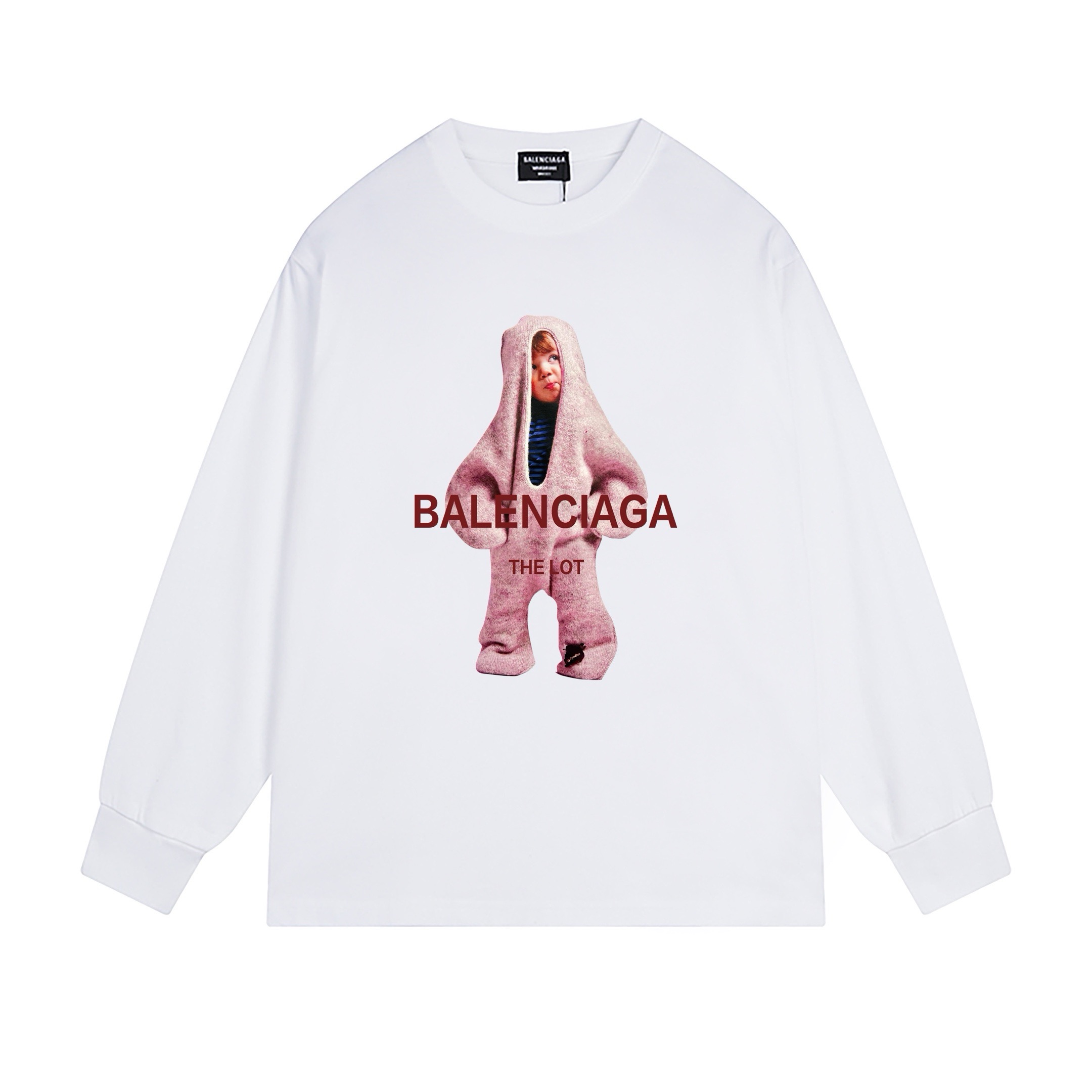 【BALENCIAGA  公式旗艦店】バレンシアガ  丸首の衛衣 スウェットご好評に付き再入荷！