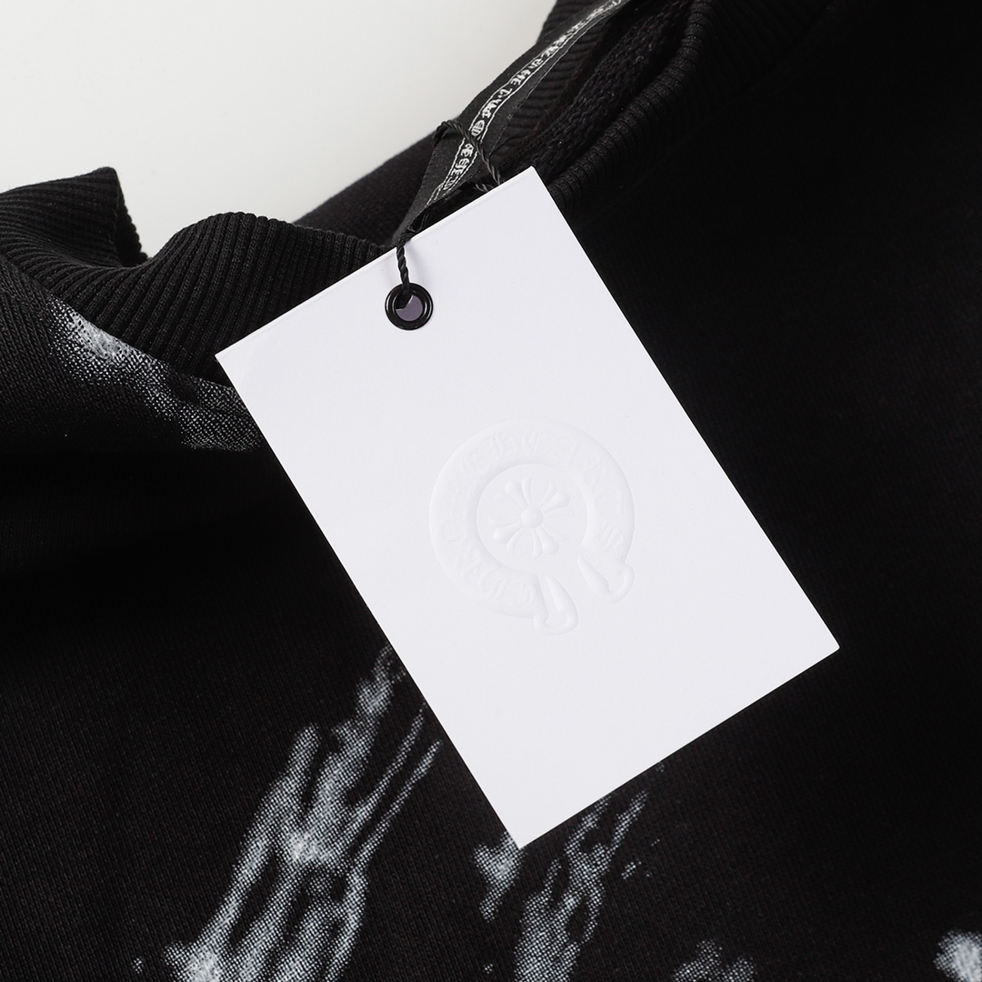 【CHROME HEARTS 公式旗艦店】クロムハーツ  丸首の衛衣  スウェットご好評に付き再入荷！