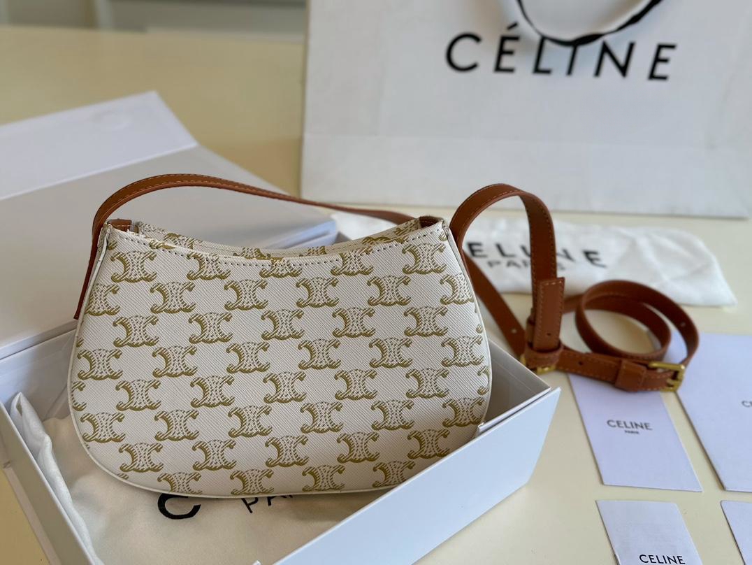 【CELINE 公式旗艦店】セリーヌ ハンドバッグ 当日出荷 好評に付き再入荷！22*13CM  1240723