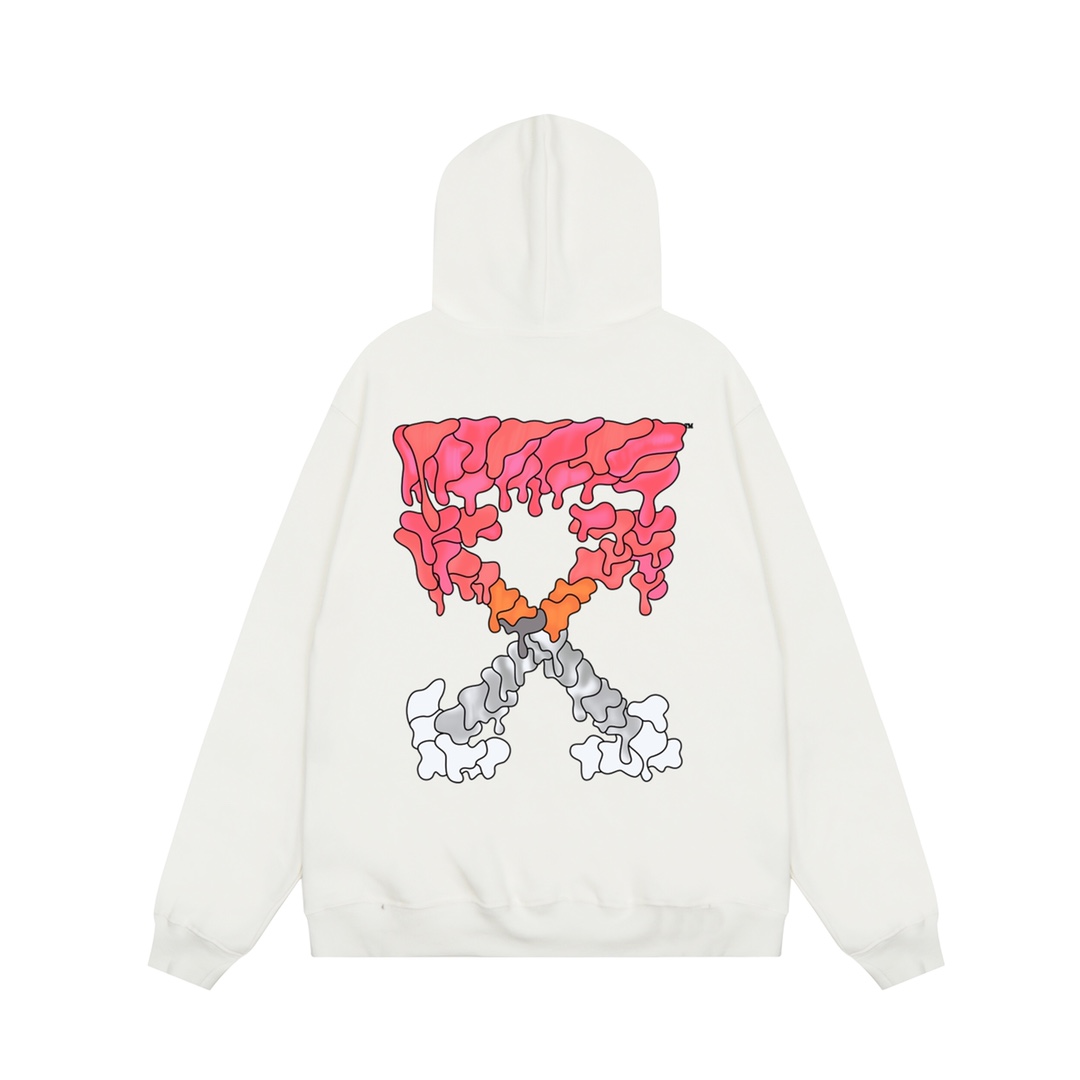 【OFF-WHITE  公式旗艦店】オフホワイトパーカースウェットご好評に付き再入荷 240806