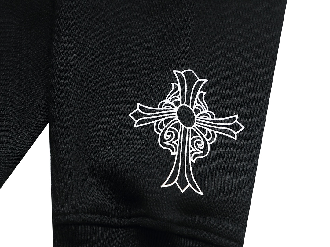 【CHROME HEARTS 公式旗艦店】クロムハーツ  丸首の衛衣 スウェット ご好評に付き再入荷240829