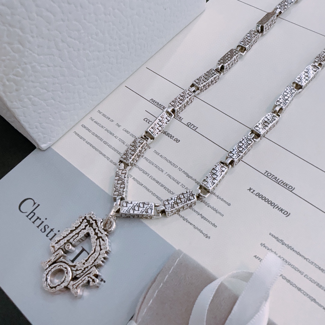 【DIOR】ネックレス、新しいネックレス万能シンプルファッションオーナメント241015