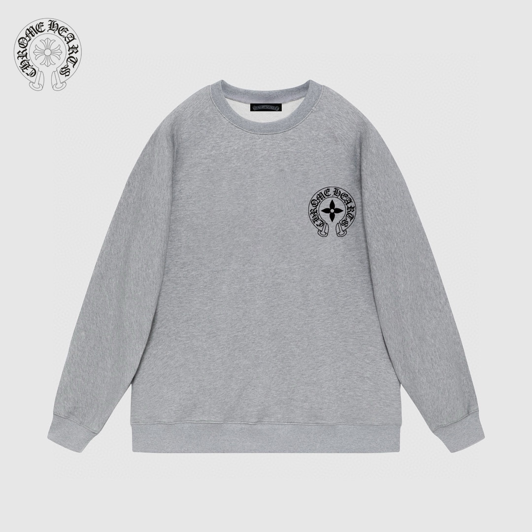[Copy]【CHROME HEARTS 公式旗艦店】クロムハーツ  丸首の衛衣 スウェット ご好評に付き再入荷240829