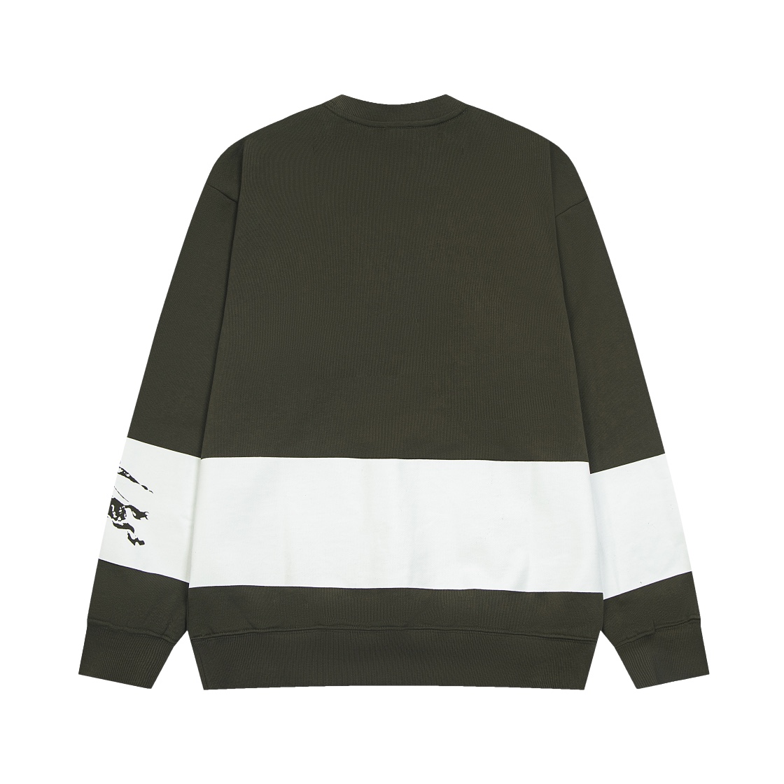 【BURBERRY   公式旗艦店】バーバリー   丸首の衛衣 スウェットご好評に付き再入荷 241025