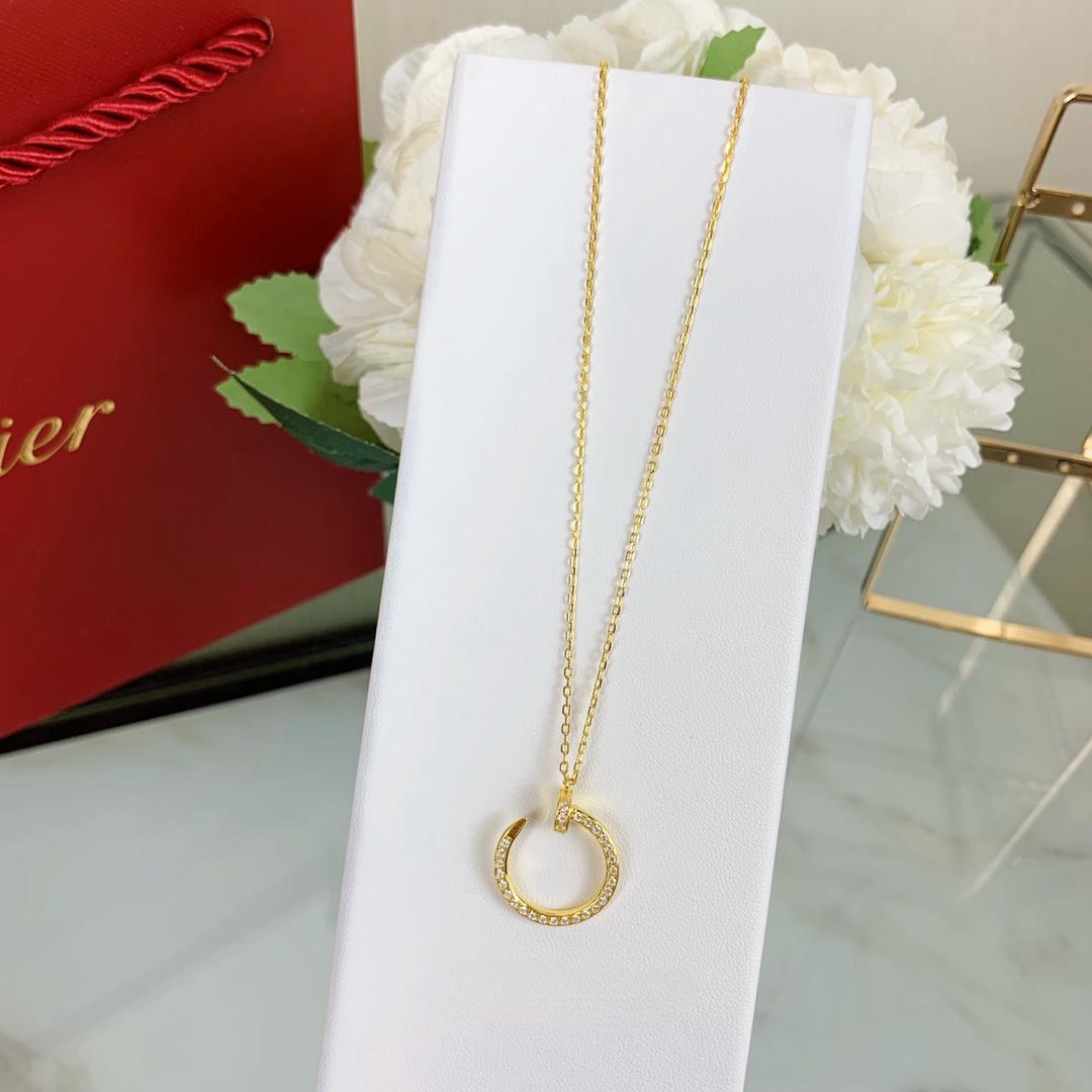 【CARTIER】ネックレス、新しいネックレス万能シンプルファッションオーナメント