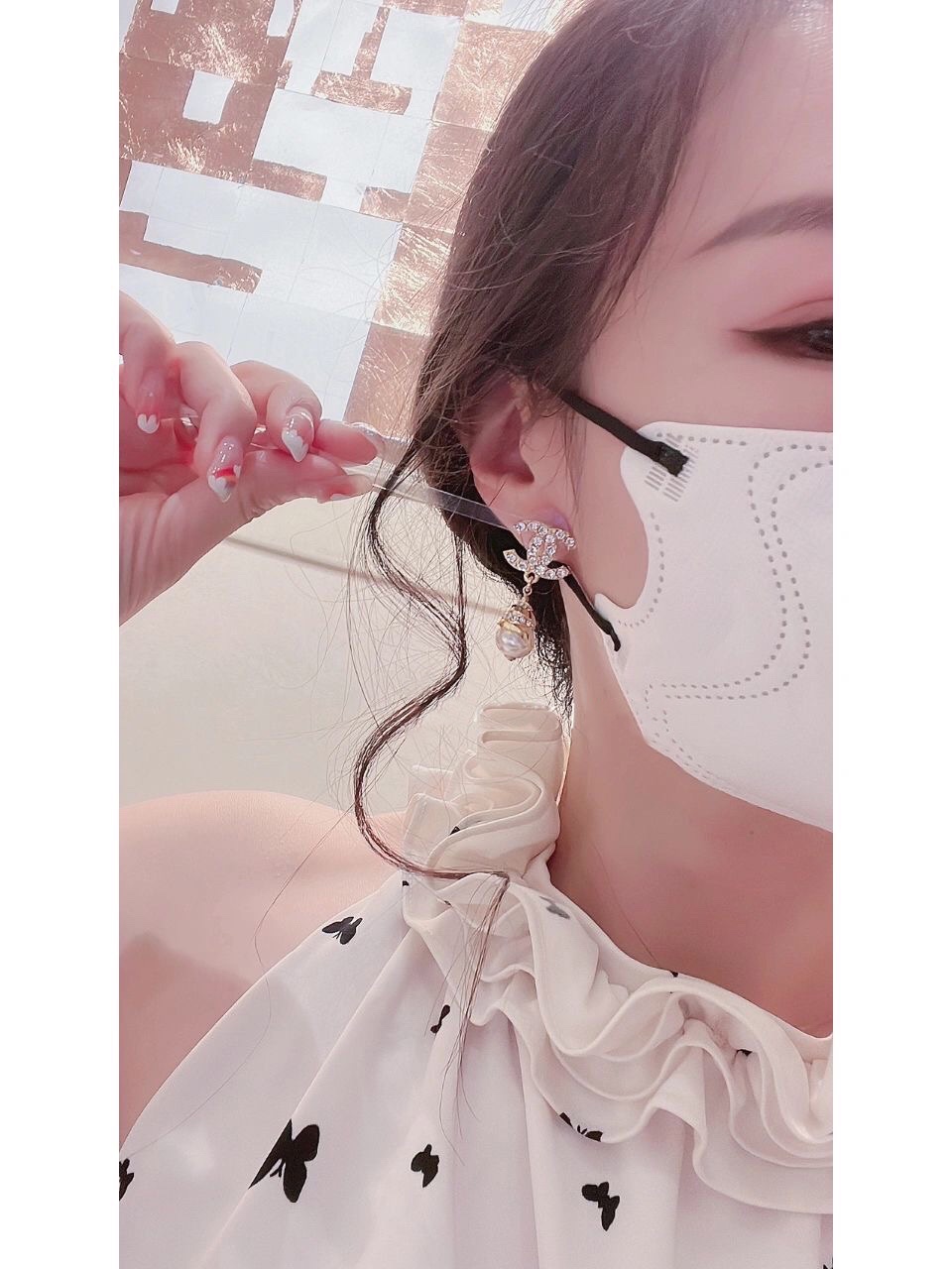 【CHANEL 】 シャネル   ファッションスタイルのイヤリング