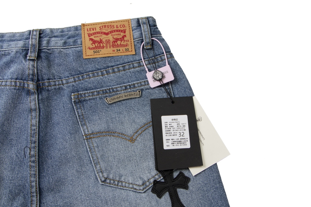 【CHROME HEARTS 公式旗艦店】クロムハーツ ジーパン  ご好評に付き再入荷！