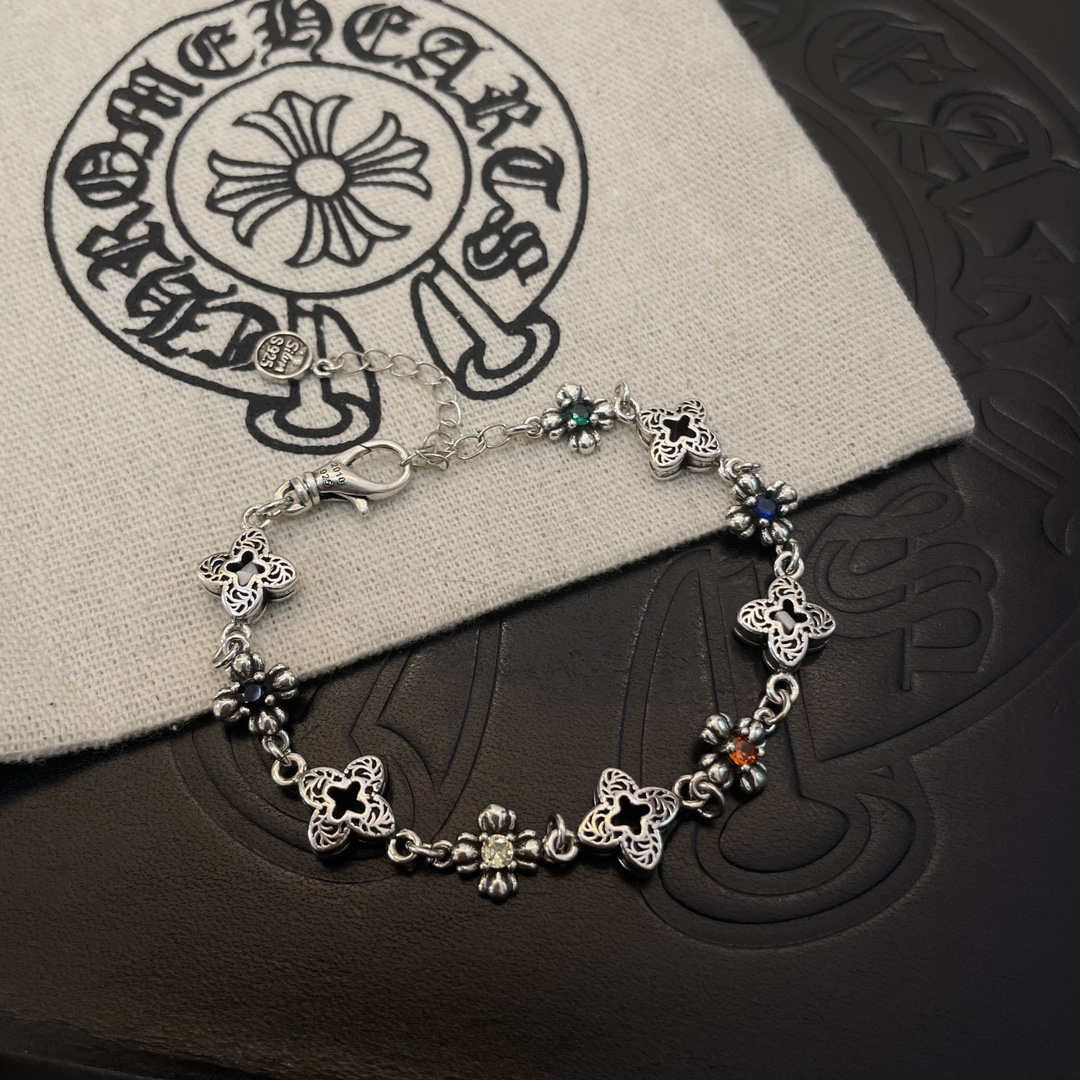 【CHROME HEARTS】ブレスレット ファッションオールマッチ 240727