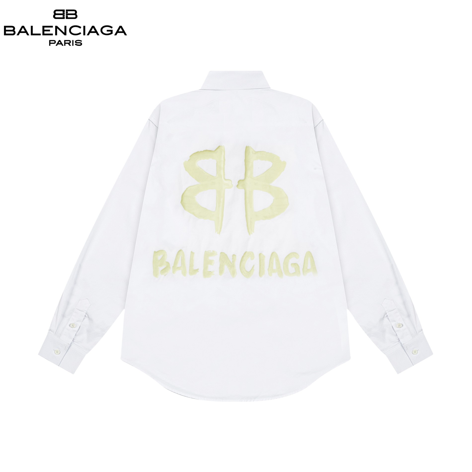 【BALENCIAGA 公式旗艦店】バレンシアガ  シャツ  ご好評に付き再入荷 240715