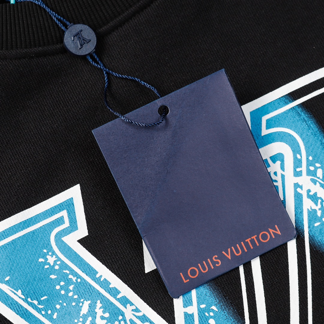 【LOUIS VUITTON  公式旗艦店】ルイヴィトン 丸首の衛衣 スウェット ご好評に付き再入荷 240808