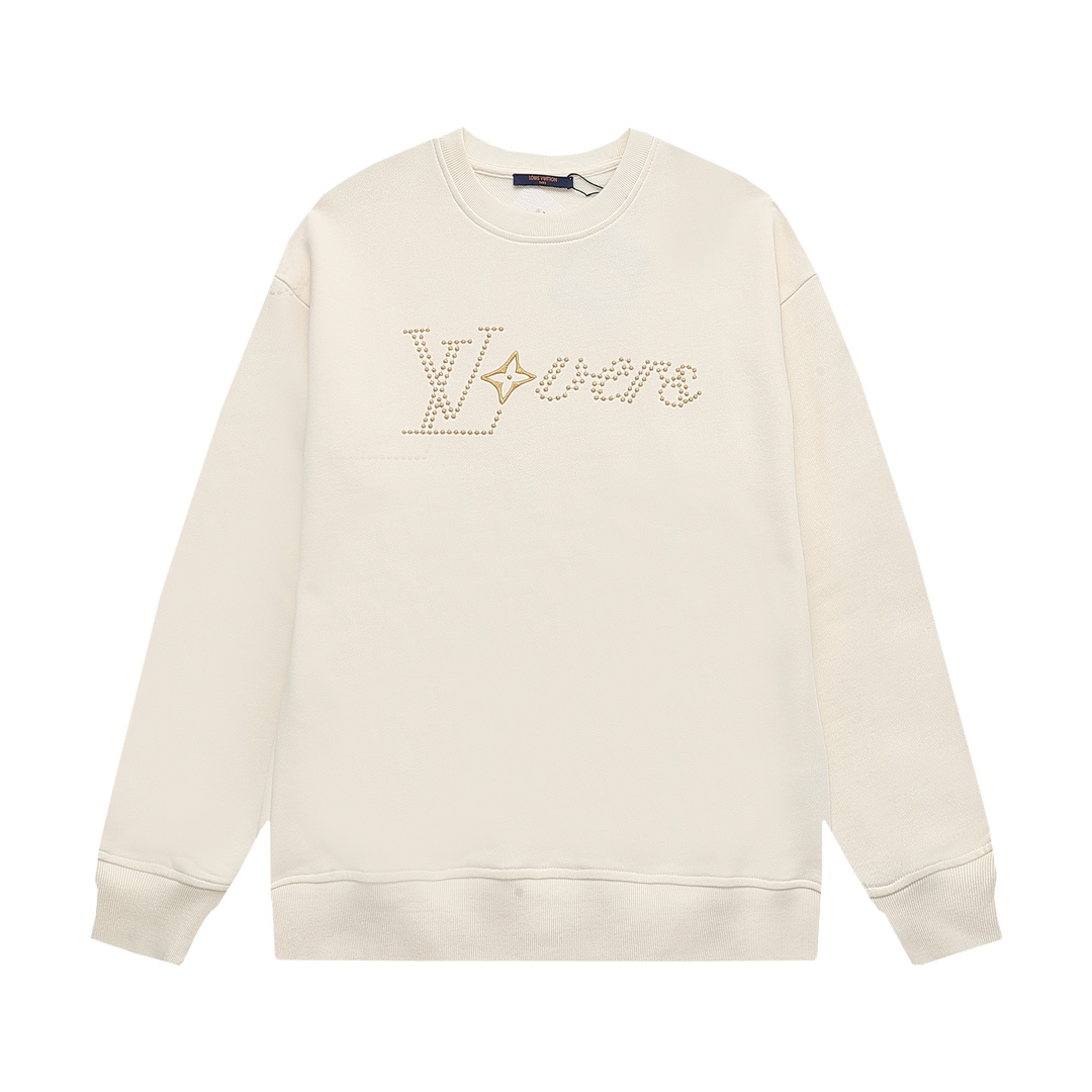 【LOUIS VUITTON  公式旗艦店】ルイヴィトン 丸首の衛衣 スウェット ご好評に付き再入荷 240811