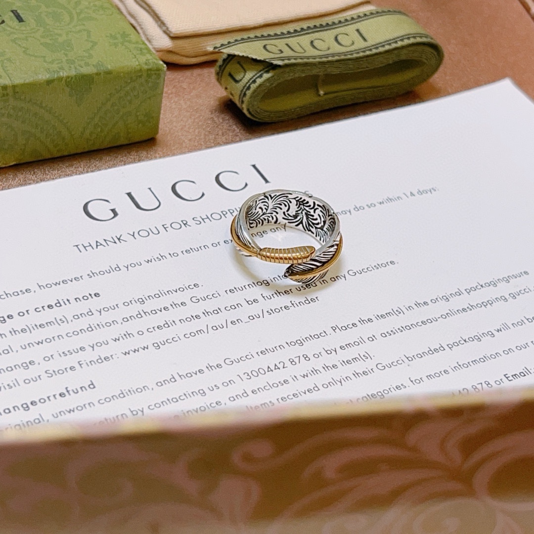 【GUCCI】グッチ 指輪  240815